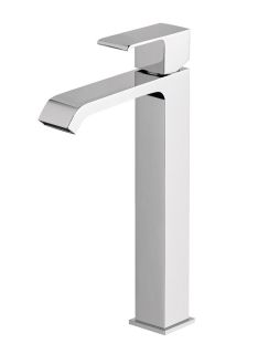 Смеситель для накладной раковины, без донного клапана, хром Cezares PORTA-LC-01-W0